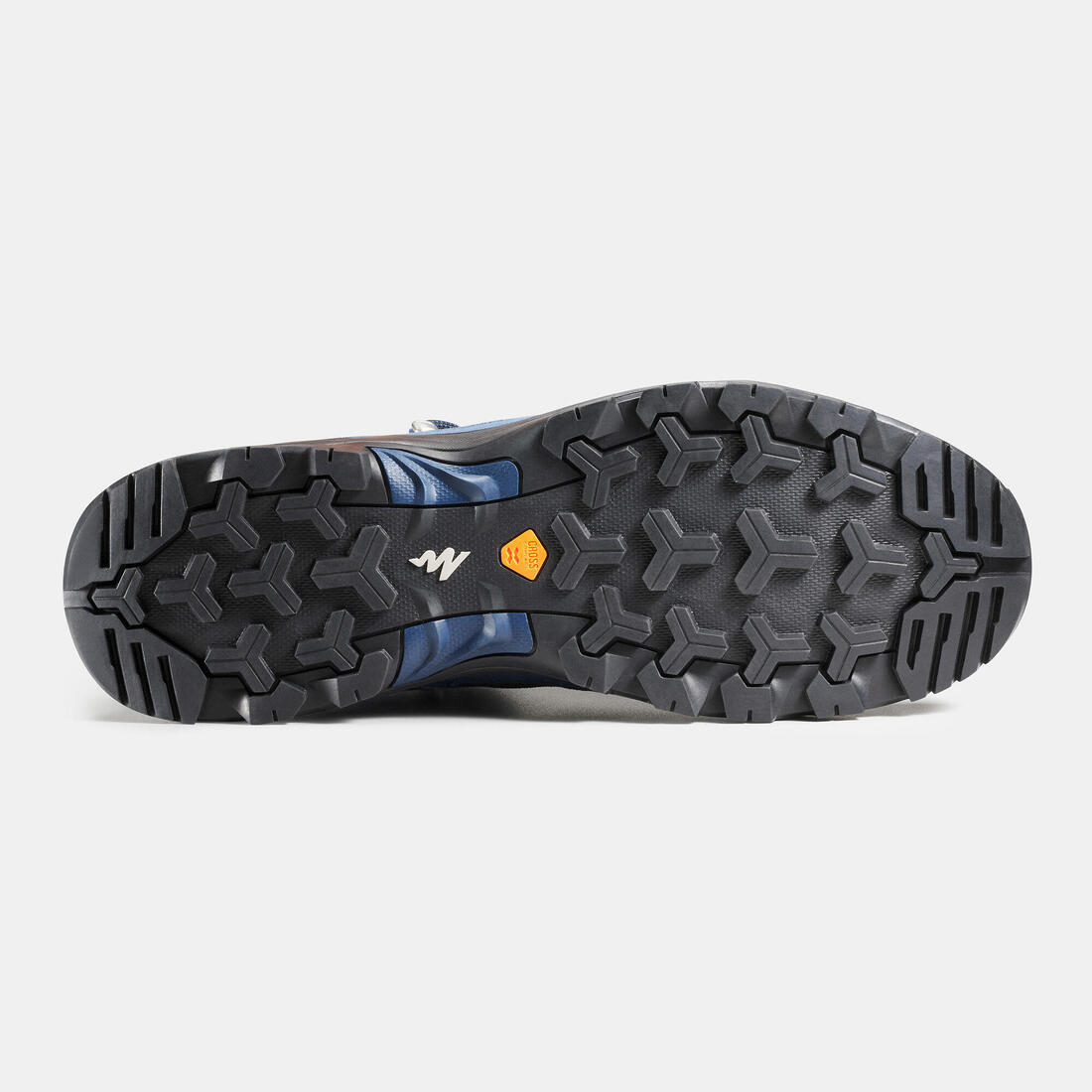 Chaussures imperméables de randonnée montagne - mh100 mid noir homme