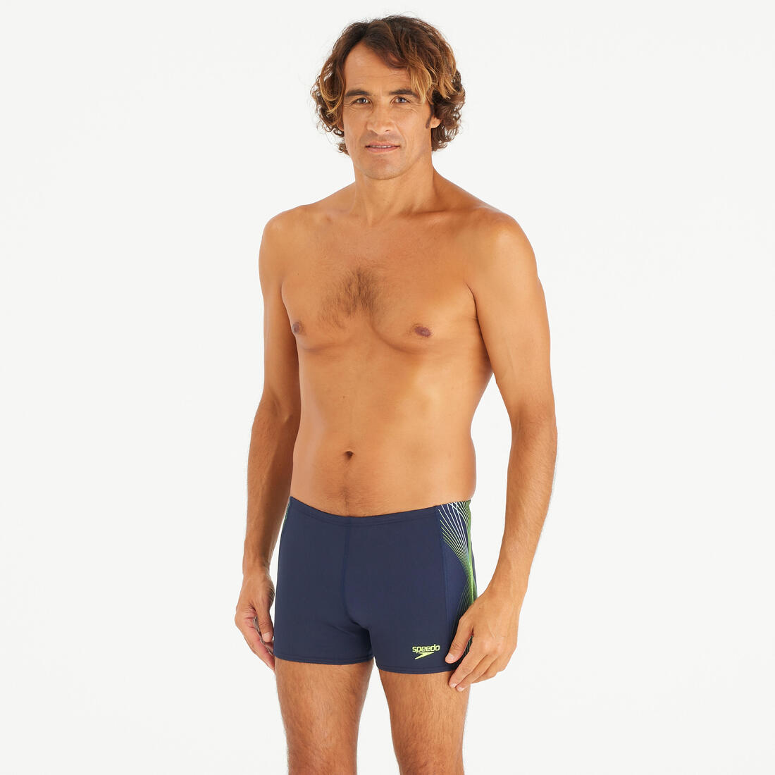 Maillot de bain boxer homme - Speedo logo true marine