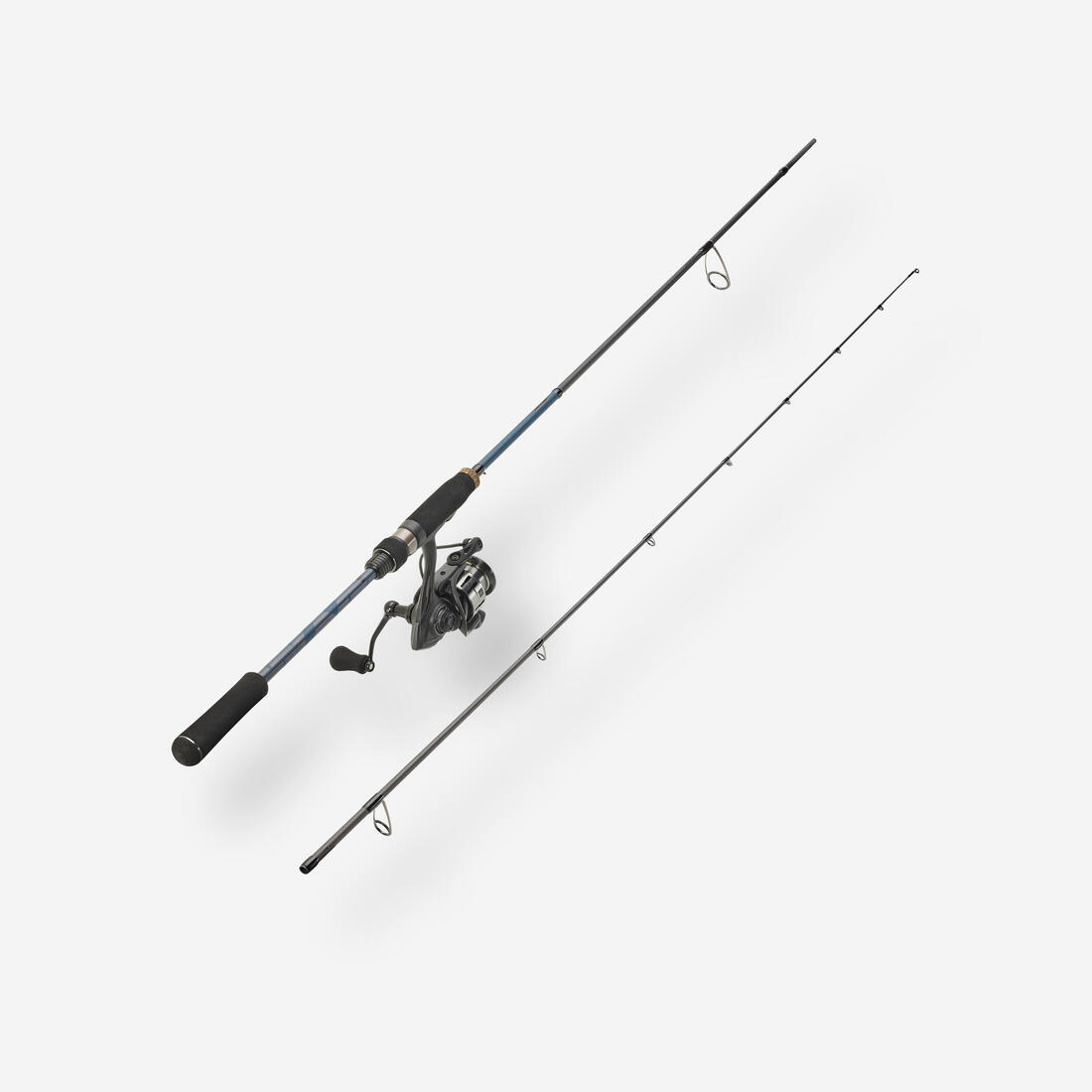Ensemble canne & moulinet pêche aux leurres WXM 500 Spinning 2.10m L 2-10g