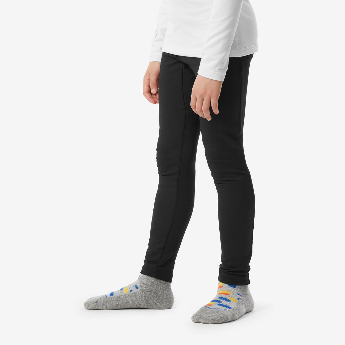 Sous-vêtement pantalon thermique de ski enfant 4-14 ans, BL 500