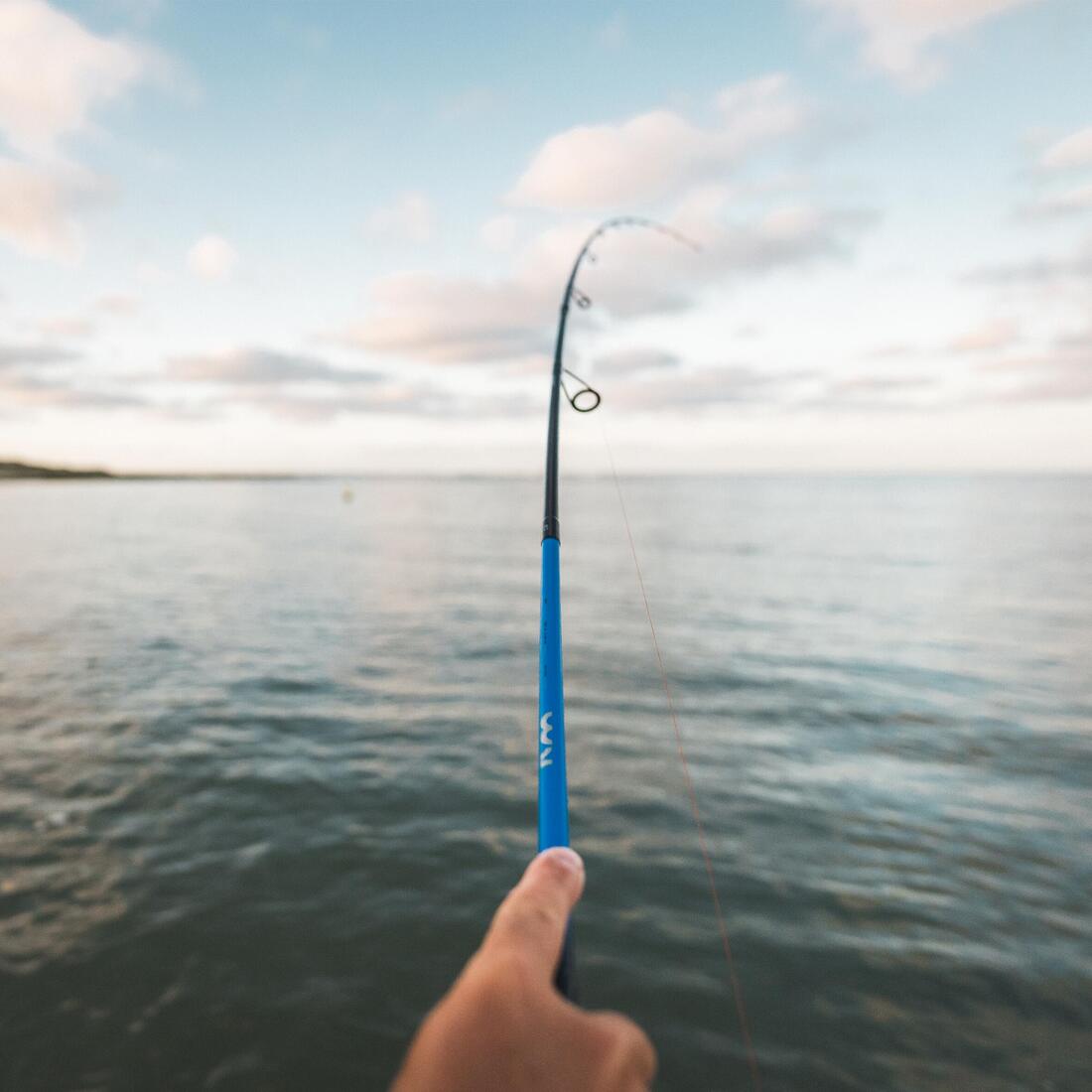 Canne spinning pêche au leurre en mer ILICIUM 500 2.40m 10-40g