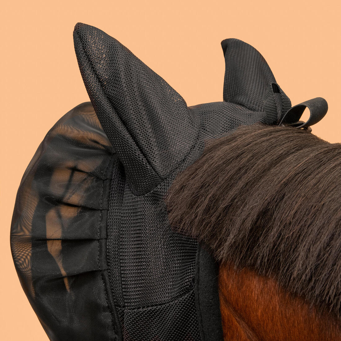 Masque anti-mouche équitation Cheval - 500