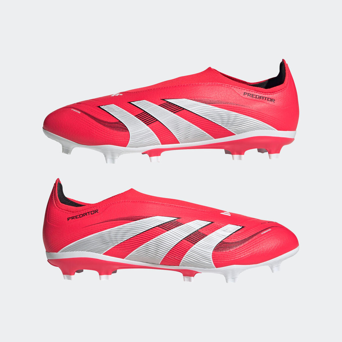 Chaussure Predator League Laceless FG/MG Adulte Rouge
