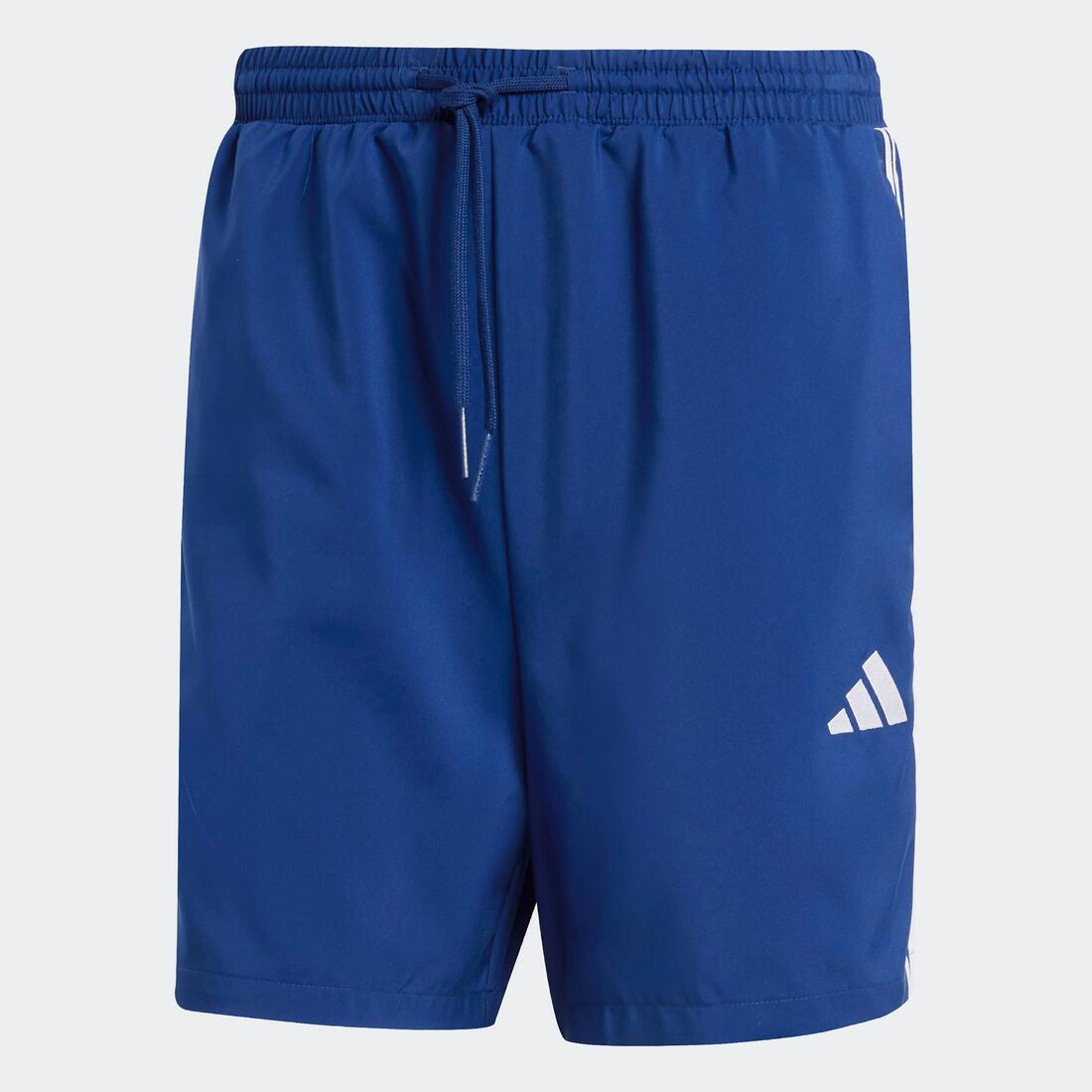 Short de fitness homme, bleu