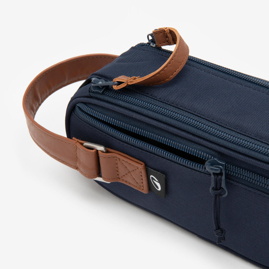 SACOCHE SEMI-RIGIDE POUR 3 BOULES DE PÉTANQUE BLEU