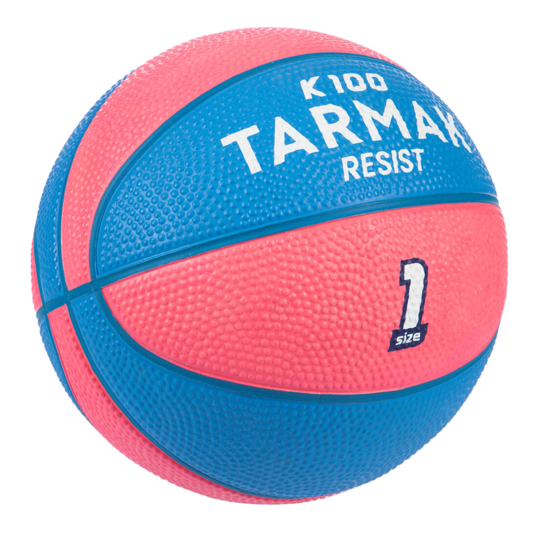 Mini ballon de basketball taille 1 Enfant - K100 Rubber