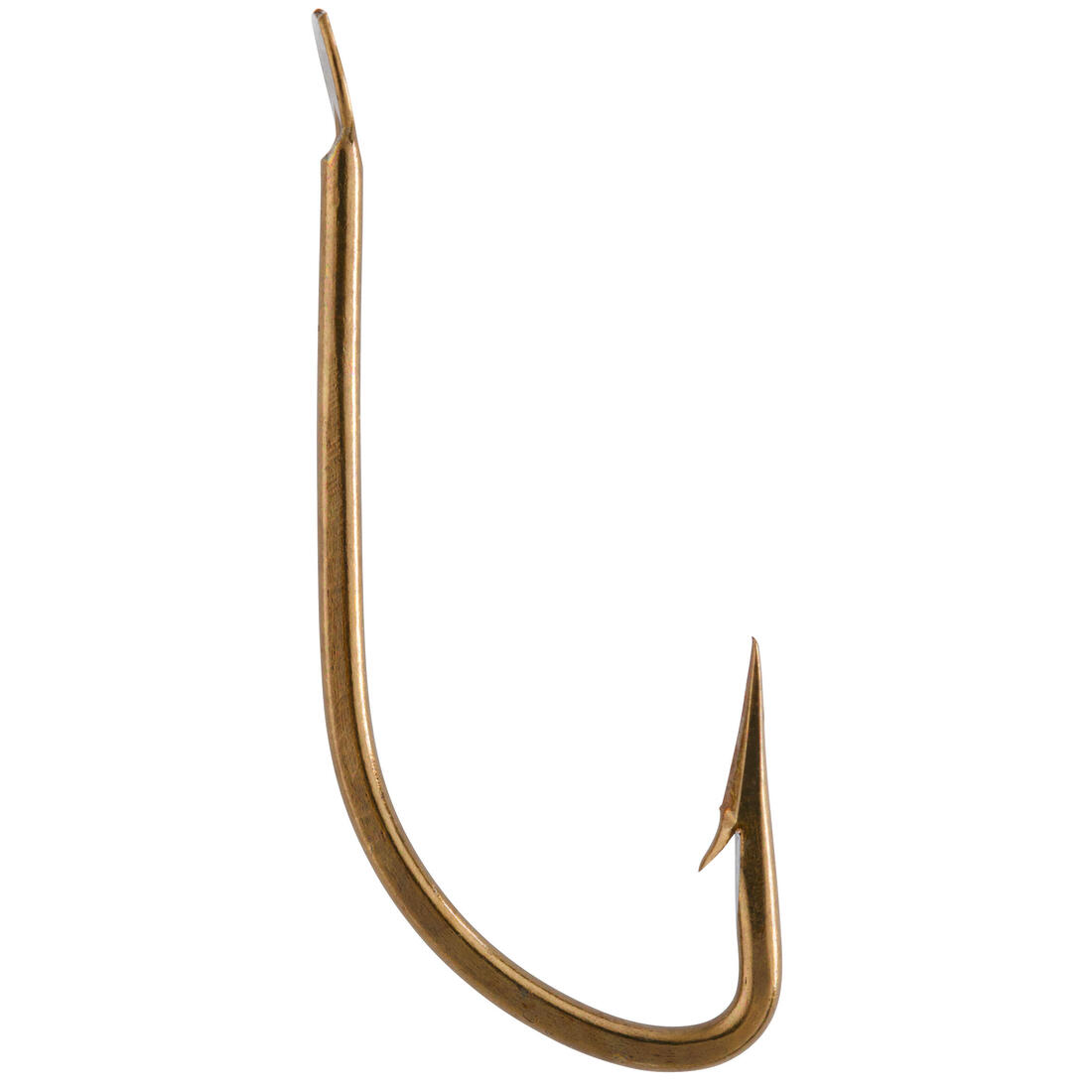HAMEÇON SIMPLE BRONZE RENVERSE   NON MONTE PA HK 0R   X50
