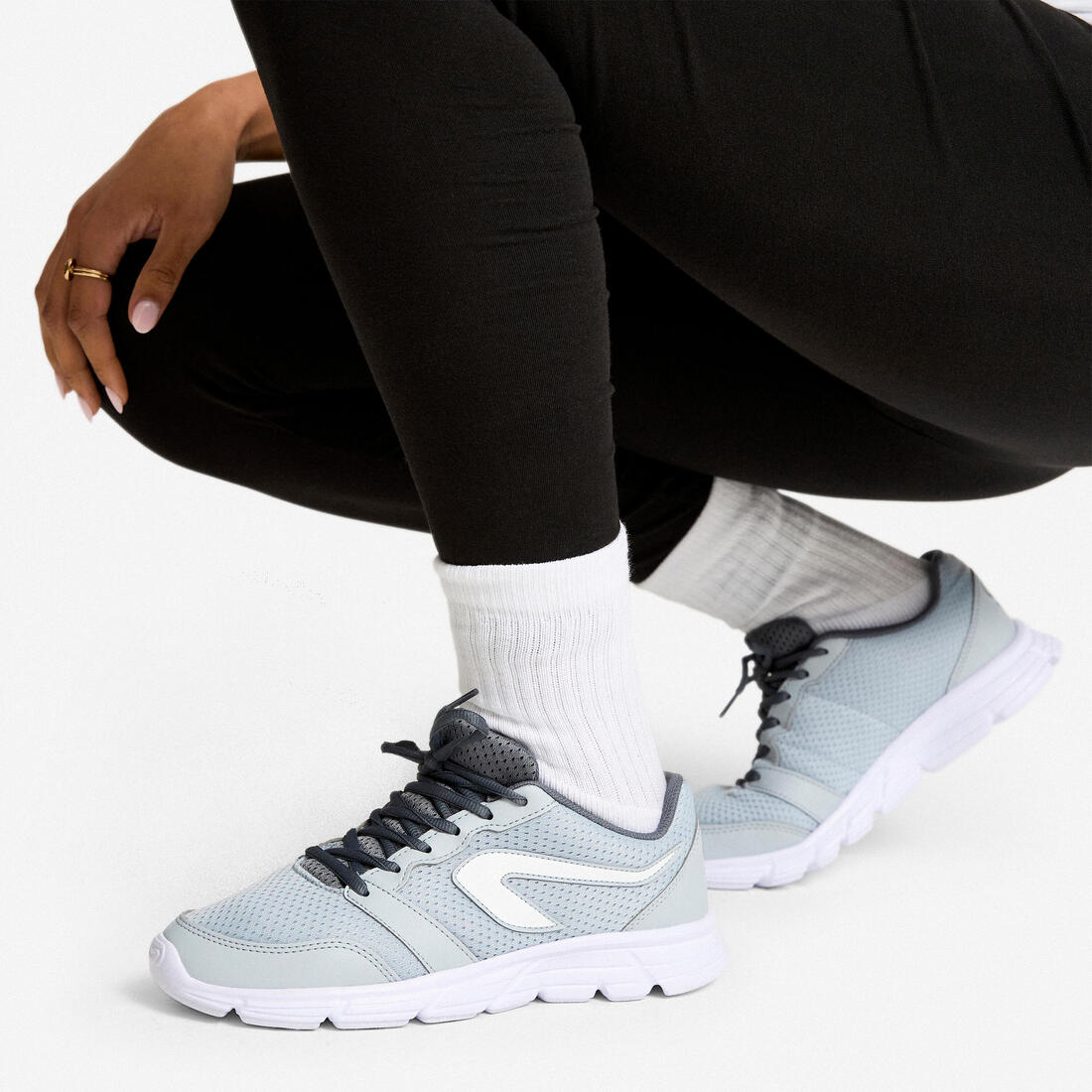 Legging de sport classique en coton et extensible femme