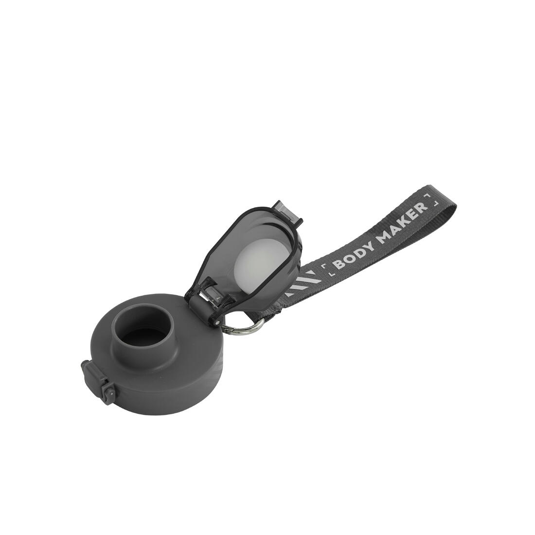 Gourde de fitness grand format 2,2 L - Gris