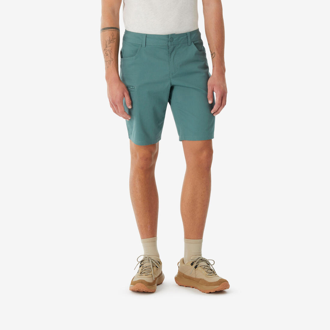 Short de randonnée homme, NH500 Regular