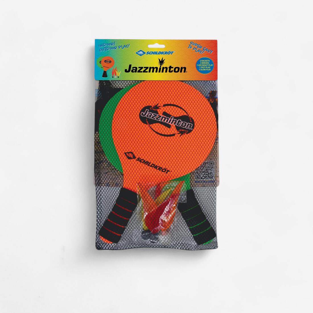 Set 2 raquettes et volants JAZZMINTON V2