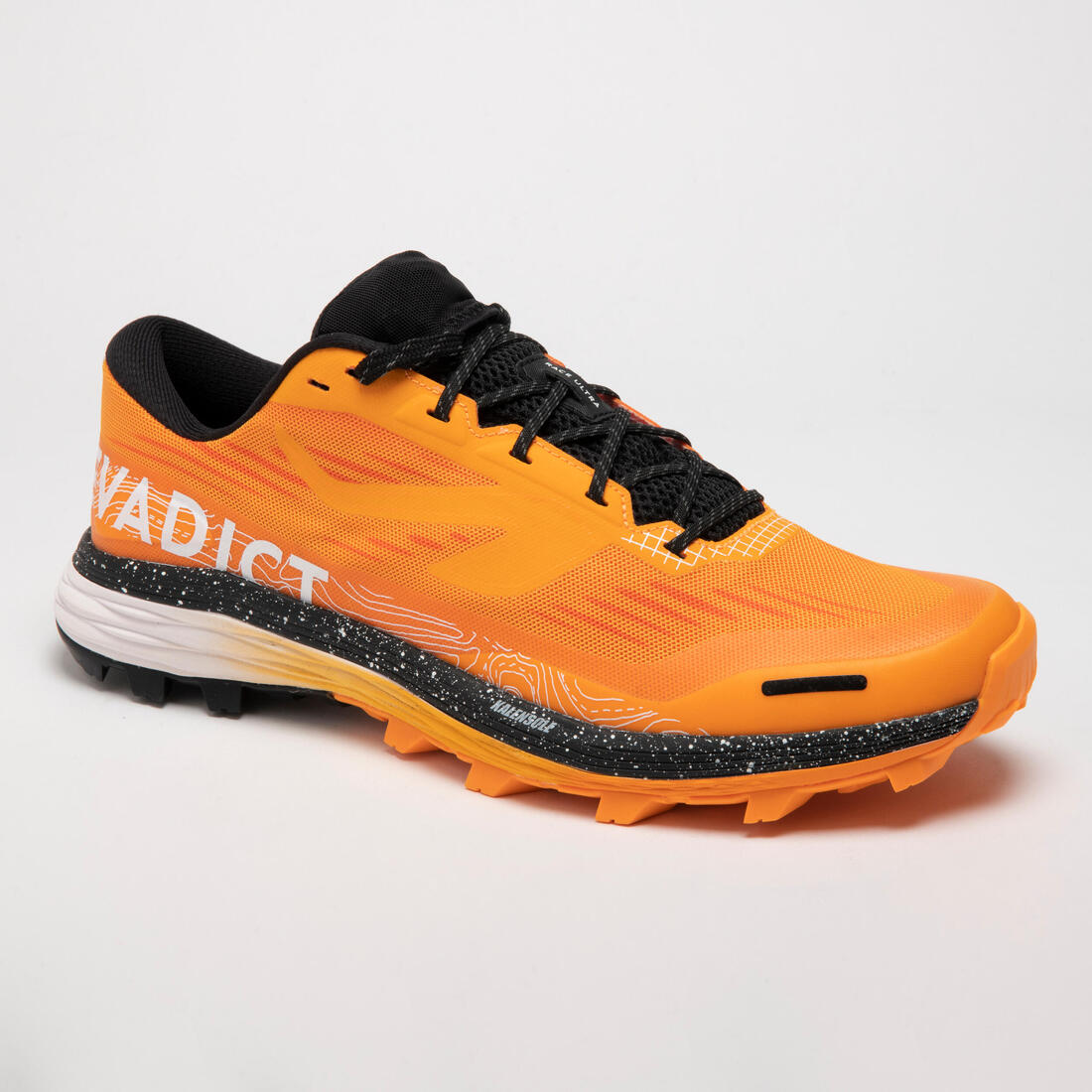 Chaussures de running trail homme, Kiprun race ultra mango, orange