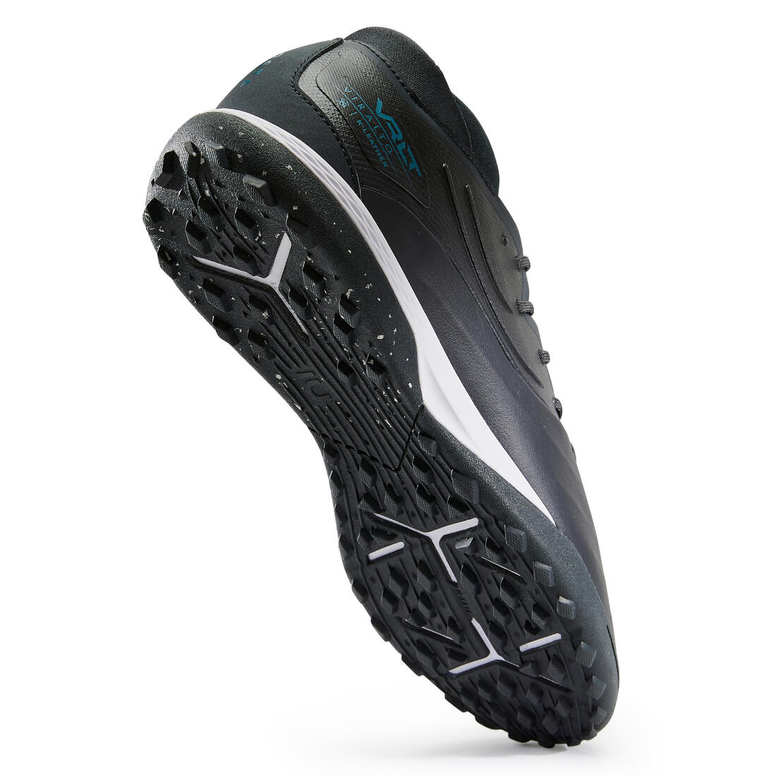 CHAUSSURE DE FOOTBALL VIRALTO IV CUIR PREMIUM TURF TF NOIR
