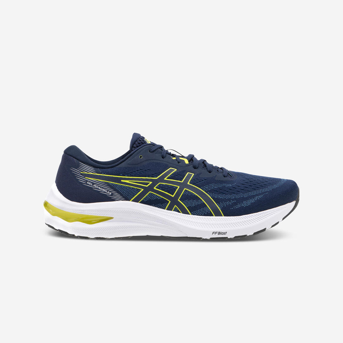 CHAUSSURE DE RUNNING HOMME ASICS - GEL-ROADMILES H BLEU JAUNE – bleu
