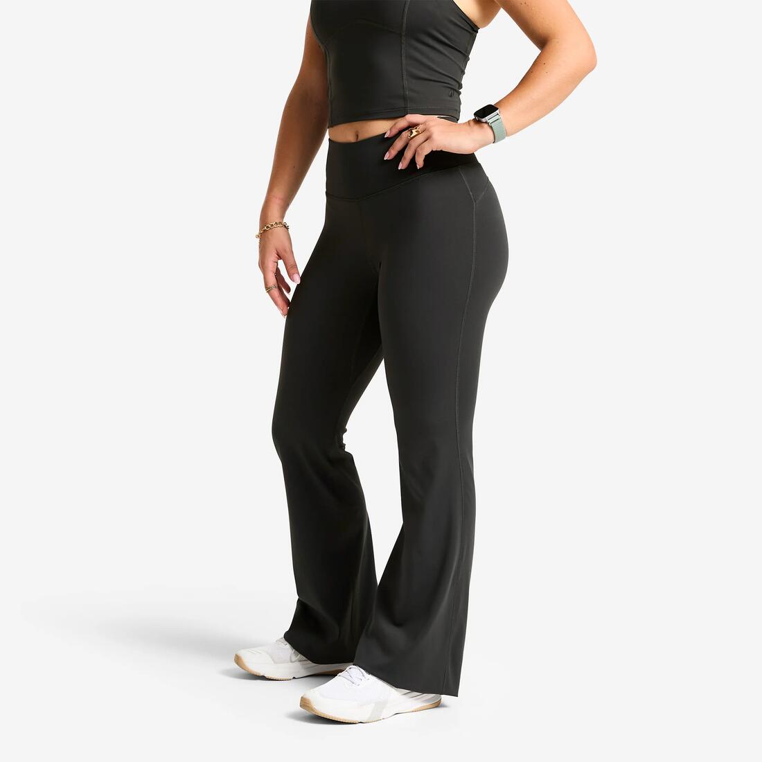 Legging de sport flare et taille haute femme,  Shape