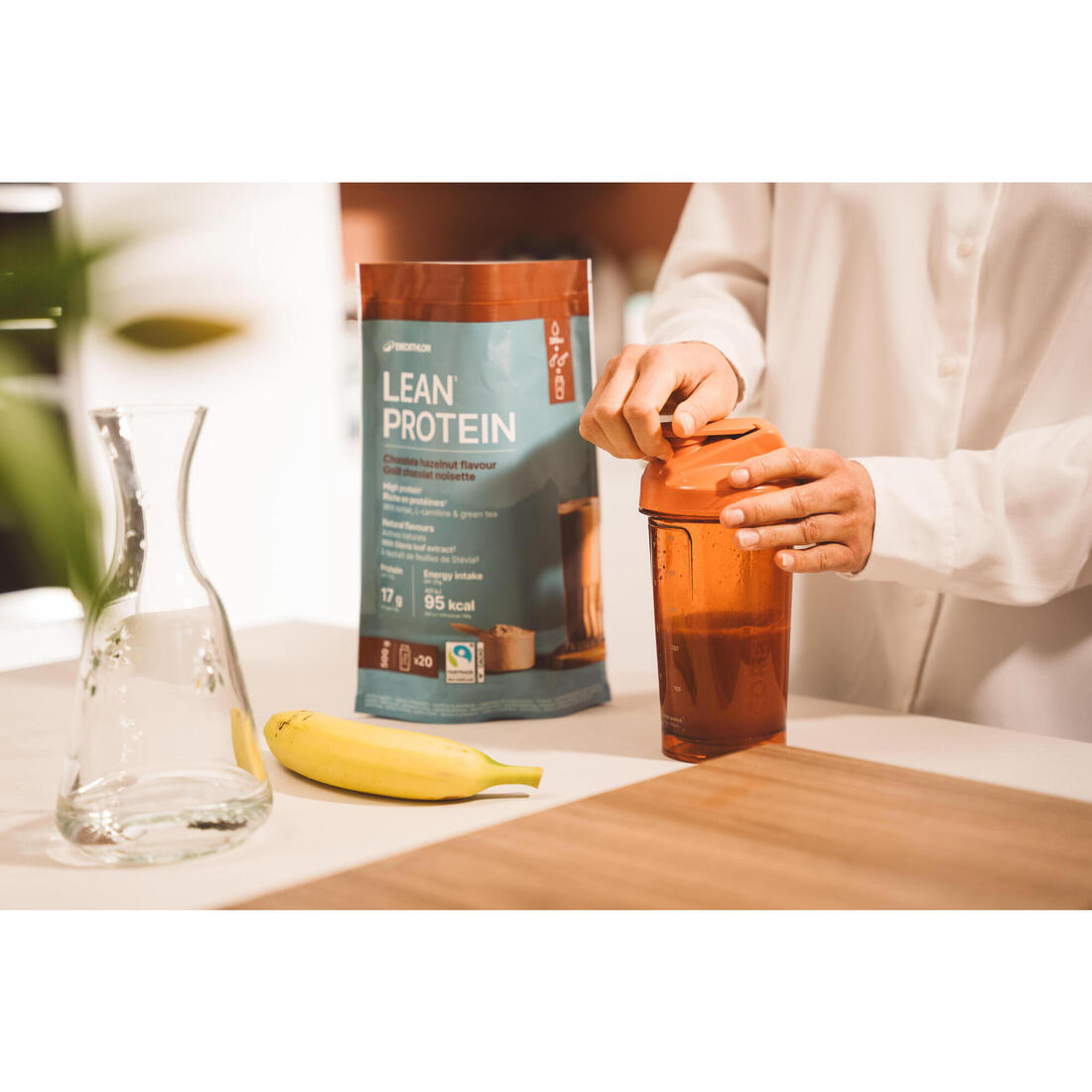 Protéines faibles en matières grasses chocolat, Lean Protein 500g