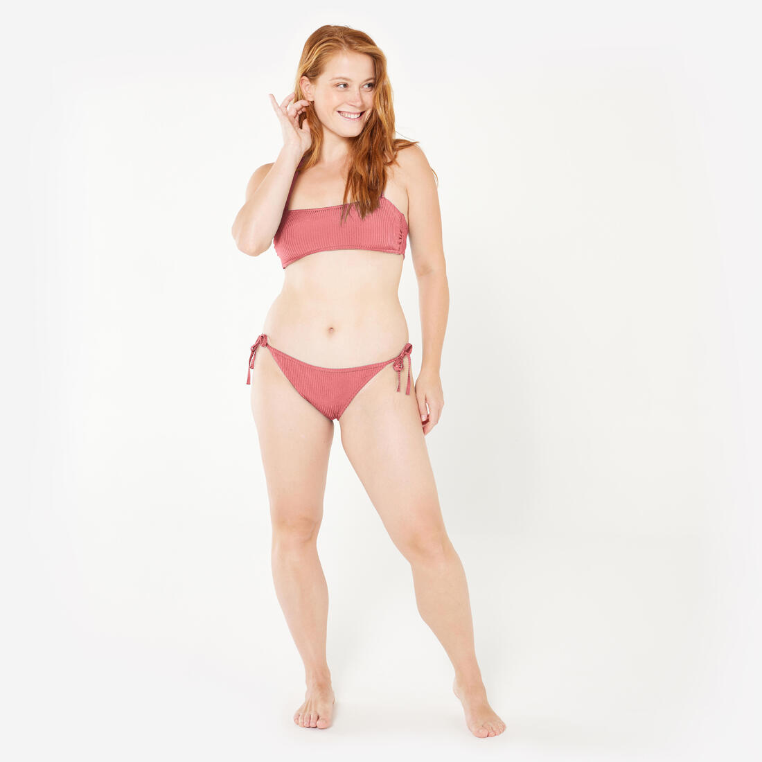 Haut de maillot de bain bandeau laura salty avec coques amovibles