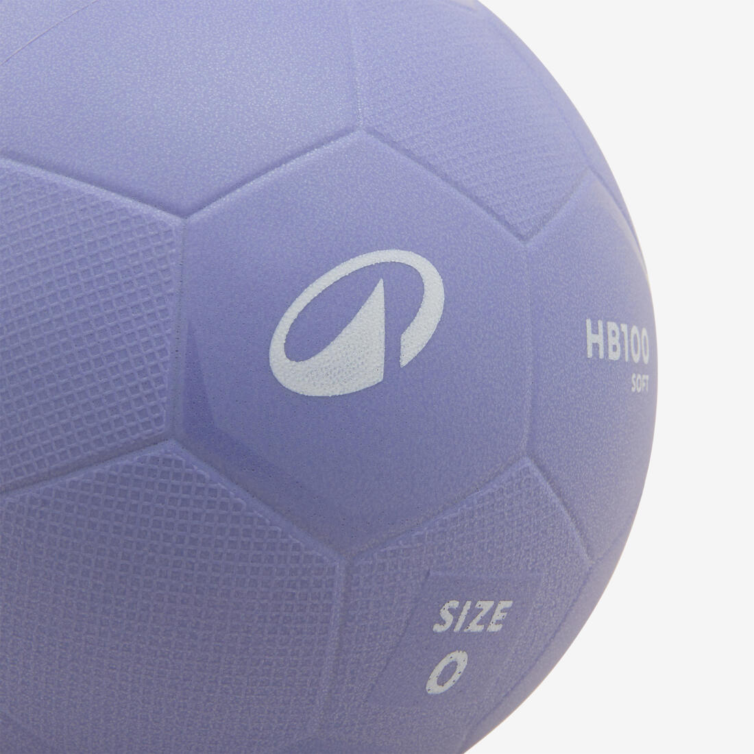 Ballon de handball taille 0 - H100 SOFT initiation PVC violet
