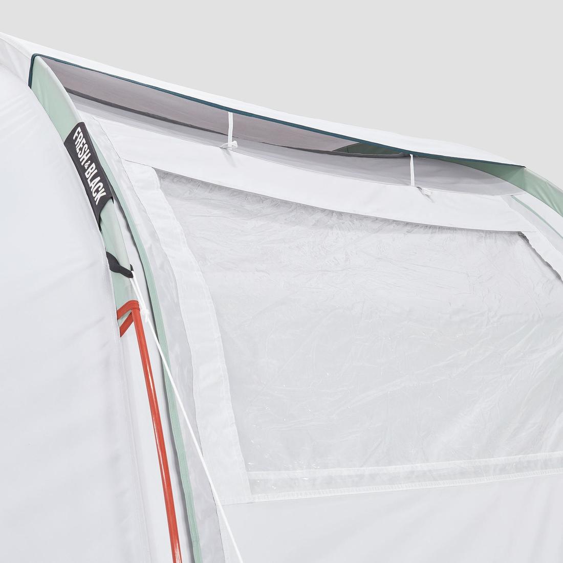 Tente de camping 4 places 2 chambres, Fresh & Black, Arpenaz 4.2