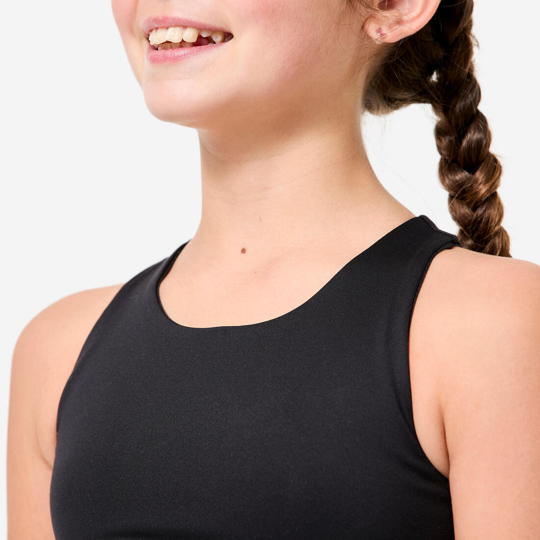 Brassière opaque ouverte dans le dos fille