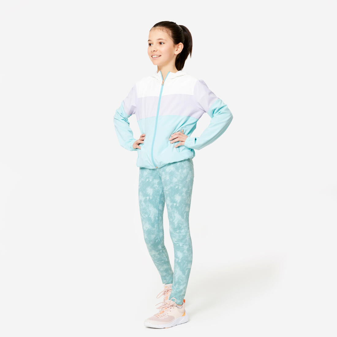 Legging coton fille, imprimé