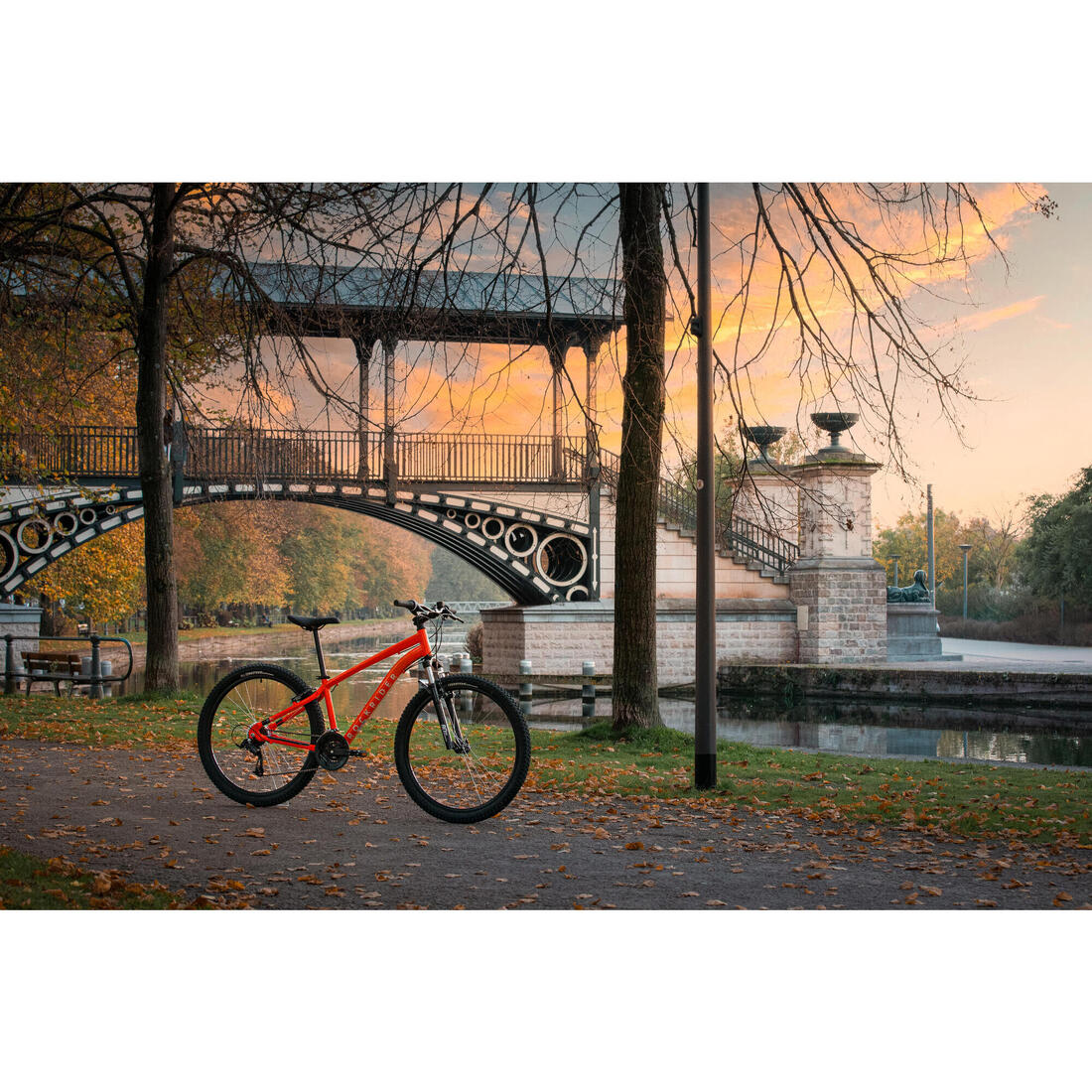 Vélo vtt randonnée - expl 50 gris foncé