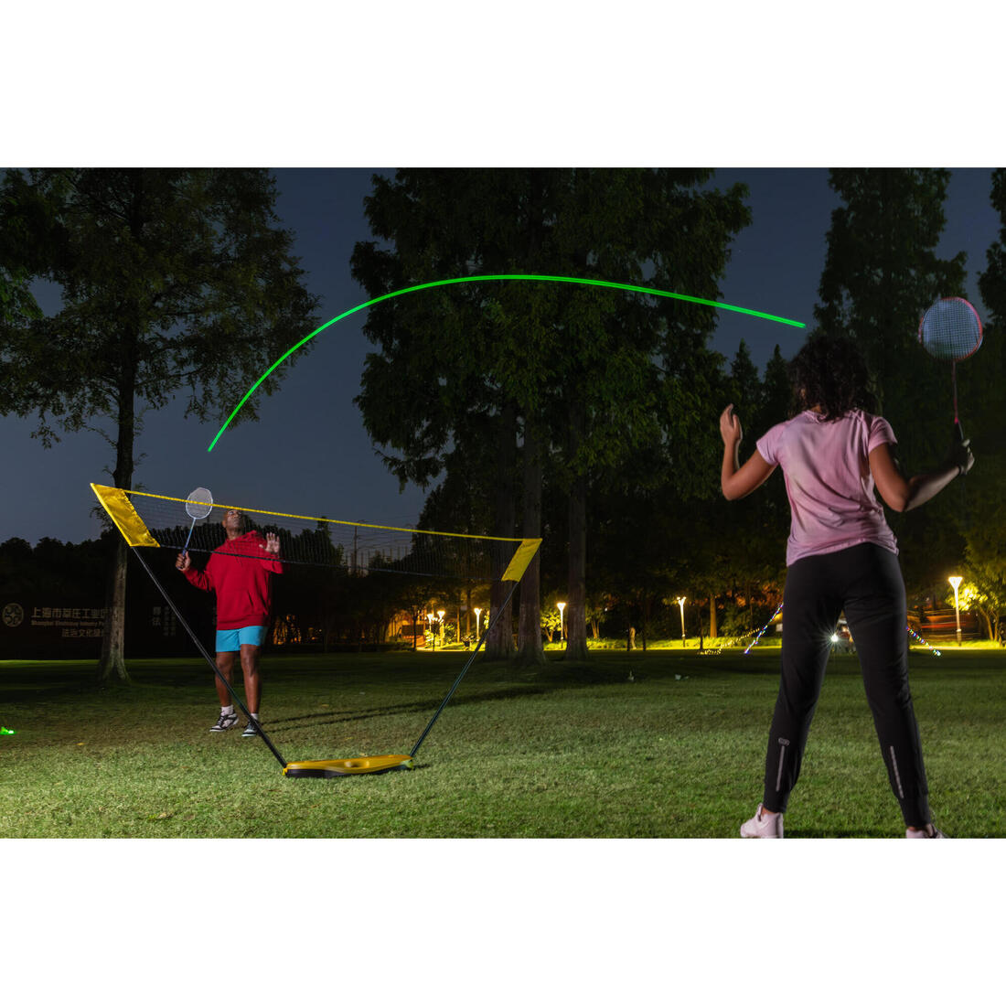 Volant de Badminton Extérieur Lumineux, Feenixx 530 Nite
