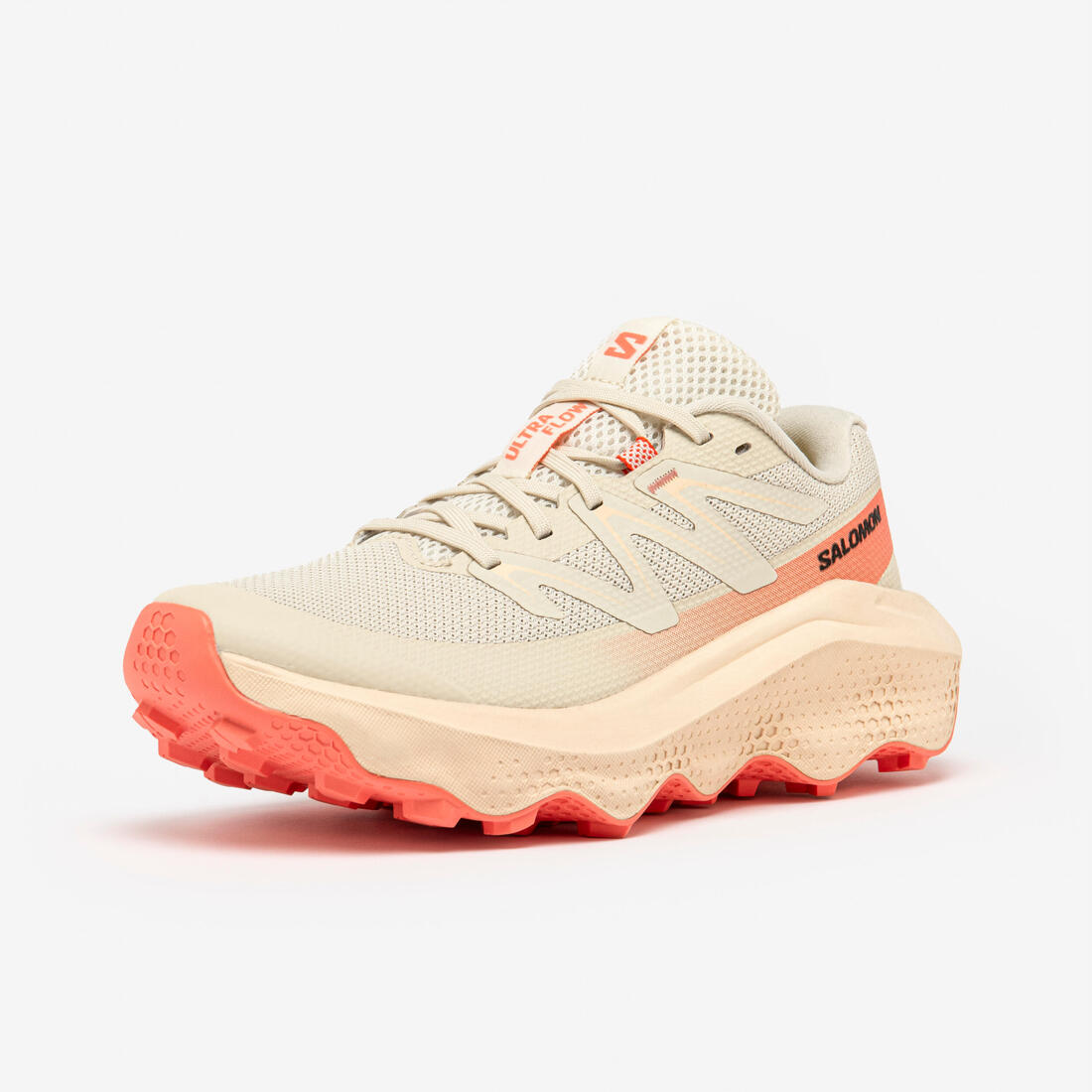 Chaussures de running trail femme, Salomon ultra flow, noir et