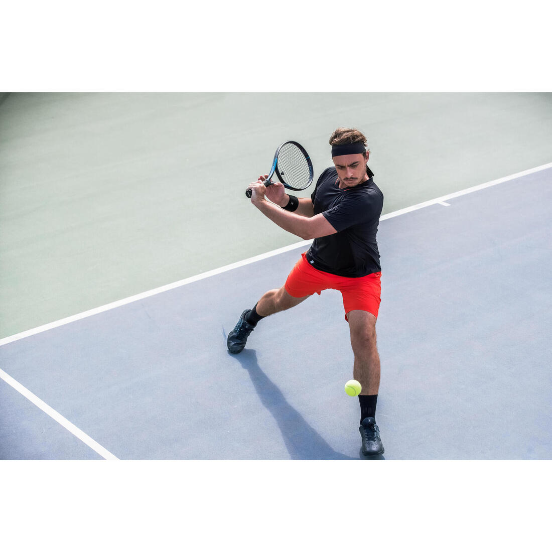 T-shirt tennis manches courtes Homme - ARTENGO DRYVN