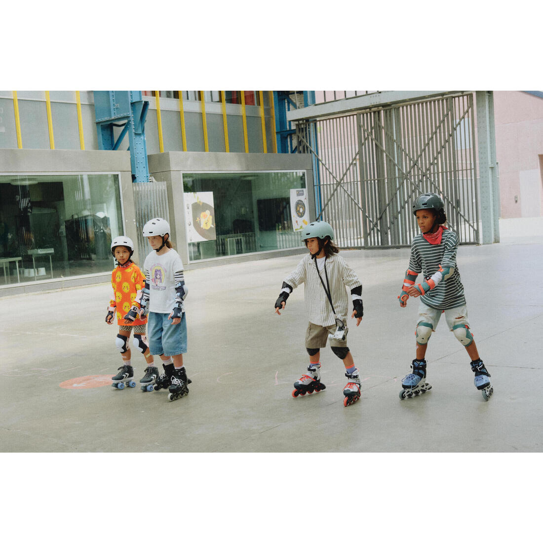 Patin à roulettes enfant QUAD 100 JR