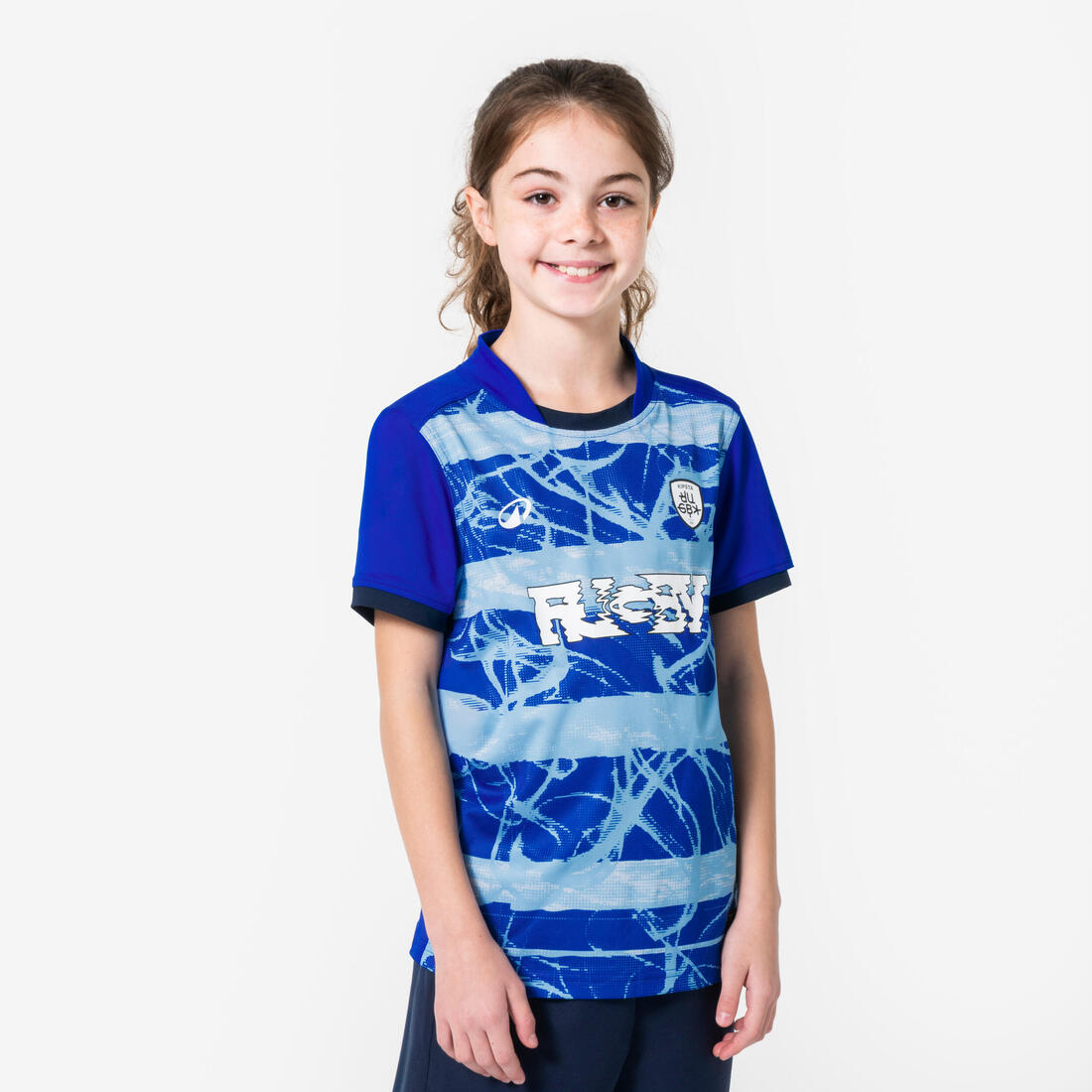 Maillot manches courtes de rugby enfant - r100