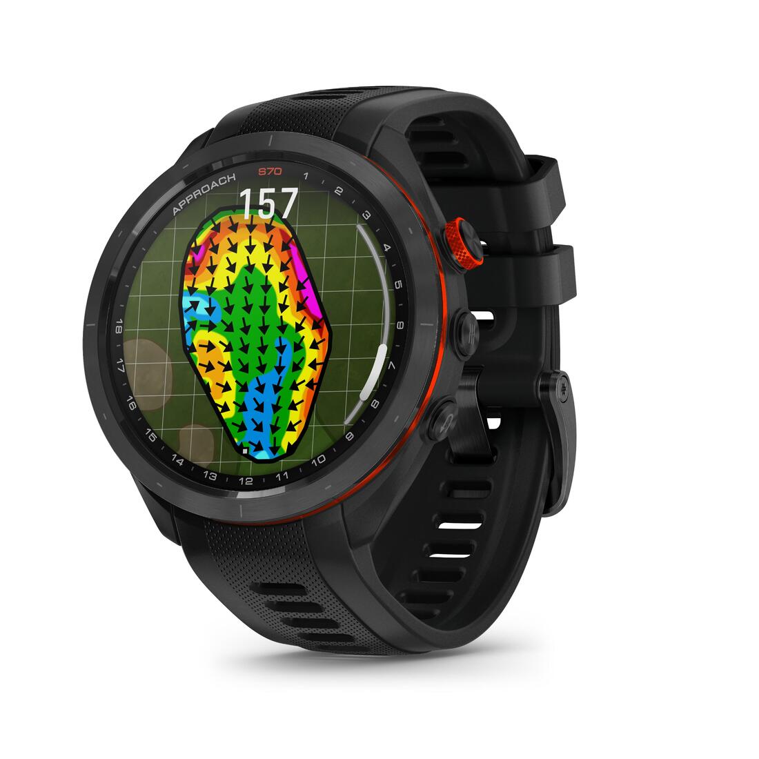 Montre gps golf  47mm - garmin approach s70 noire