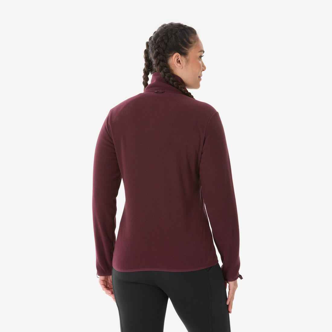 Veste de randonnée 0°C chaude femme, NH100 3en1
