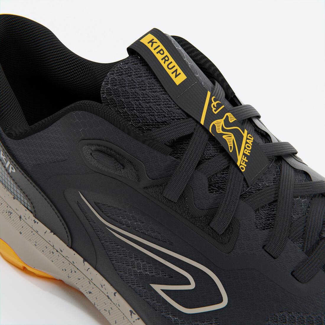 Chaussures running et trail jf 190 grip bleu mangue h