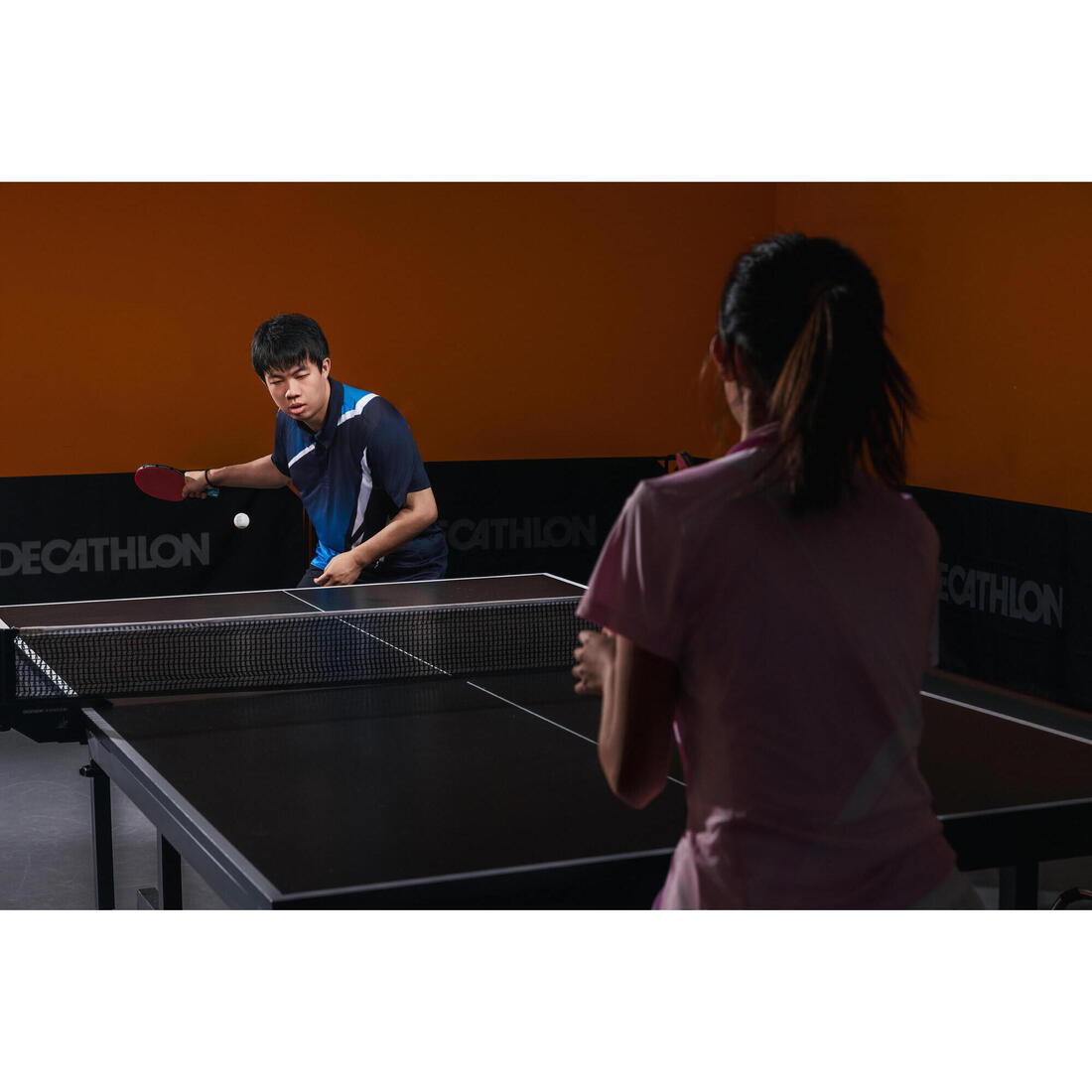 SET 2 RAQUETTES TTR 100 POLYVALENTE 3* ITTF ÉCOLE + BALLES