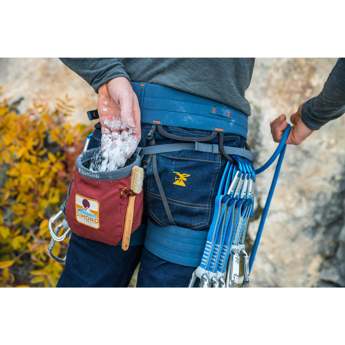 Pack 5 degaines alpinisme et escalade - klimb 11cm