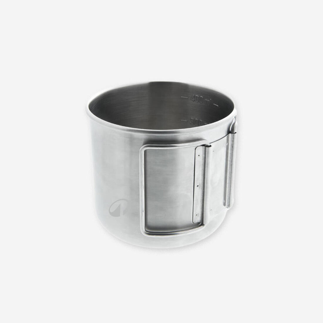 Tasse 500 acier inox 0,4L, pour la randonnée et le camping.