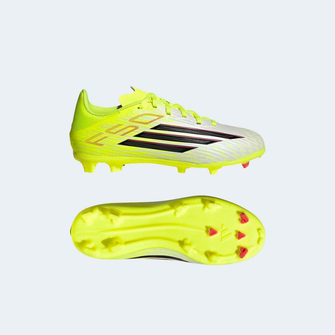 Chaussure F50 League FG/MG Enfant Jaune