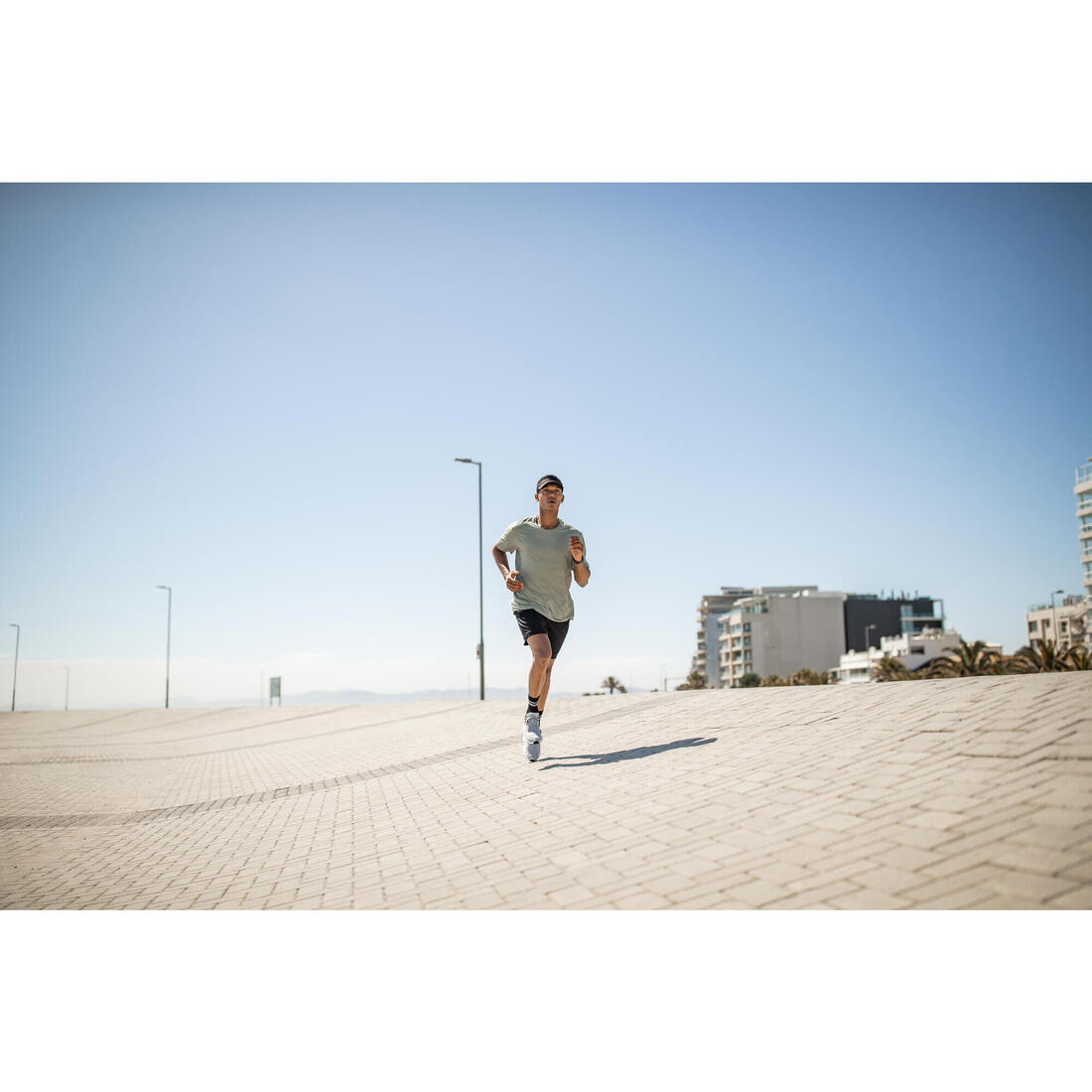 Short de running respirant Homme - KIPRUN Run 500 Dry