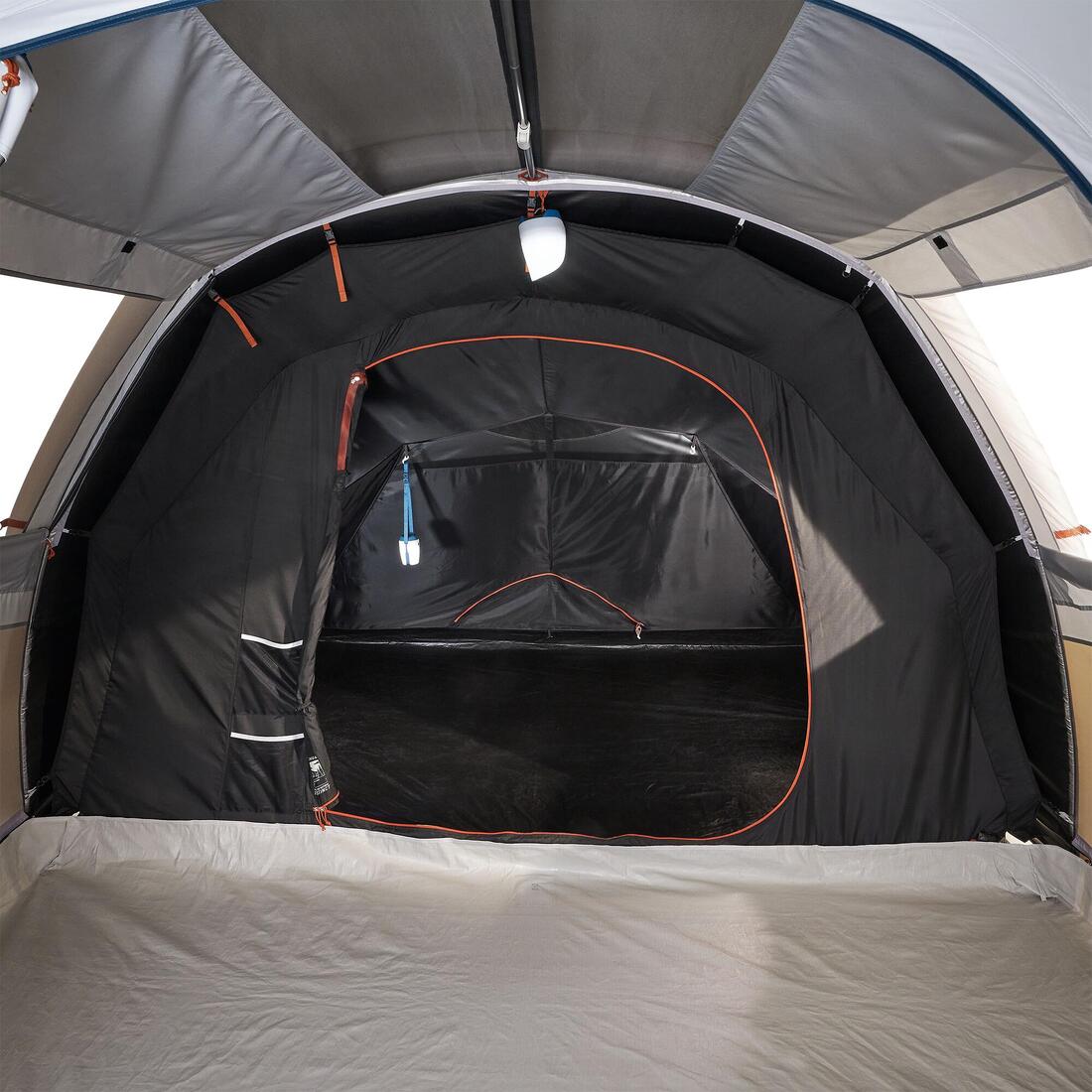 Tente de camping gonflable 4 places, Fresh & Black, Air Seconds 4.1 beige