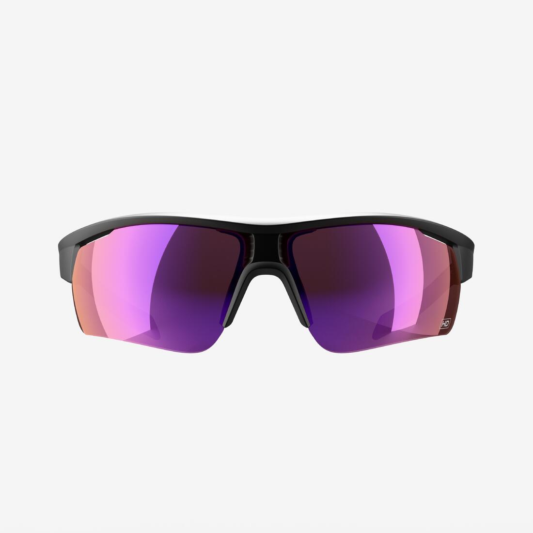 Lunettes de vélo adulte PERF 100 catégorie 3 HIGH DEFINITION noires