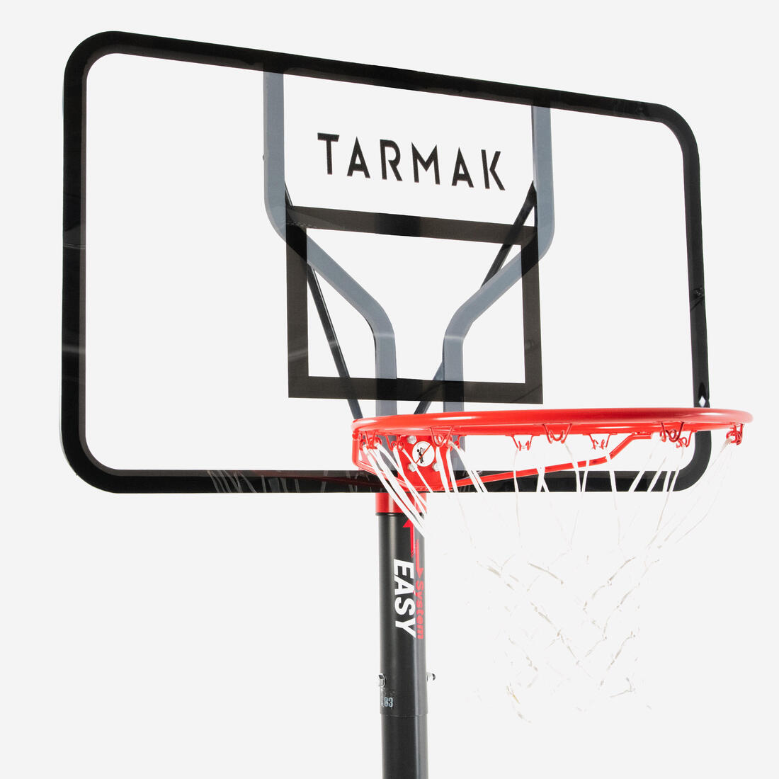 Panier de basket sur pied réglable de 2,20m à 3,05m - B100 Easy Polycarbonate