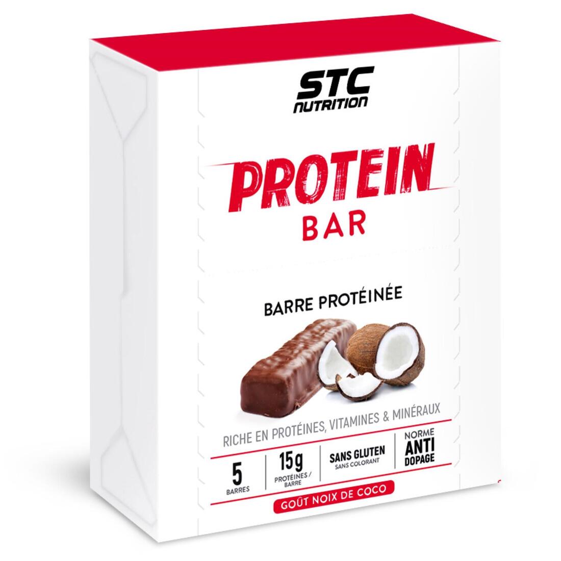 PROTEIN BAR - boite 5 barres - Coconut