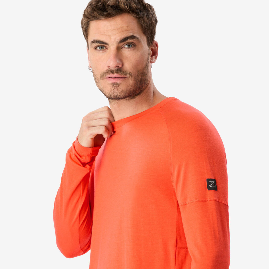 T-shirt manches longues en laine mérinos homme, Merino Resist