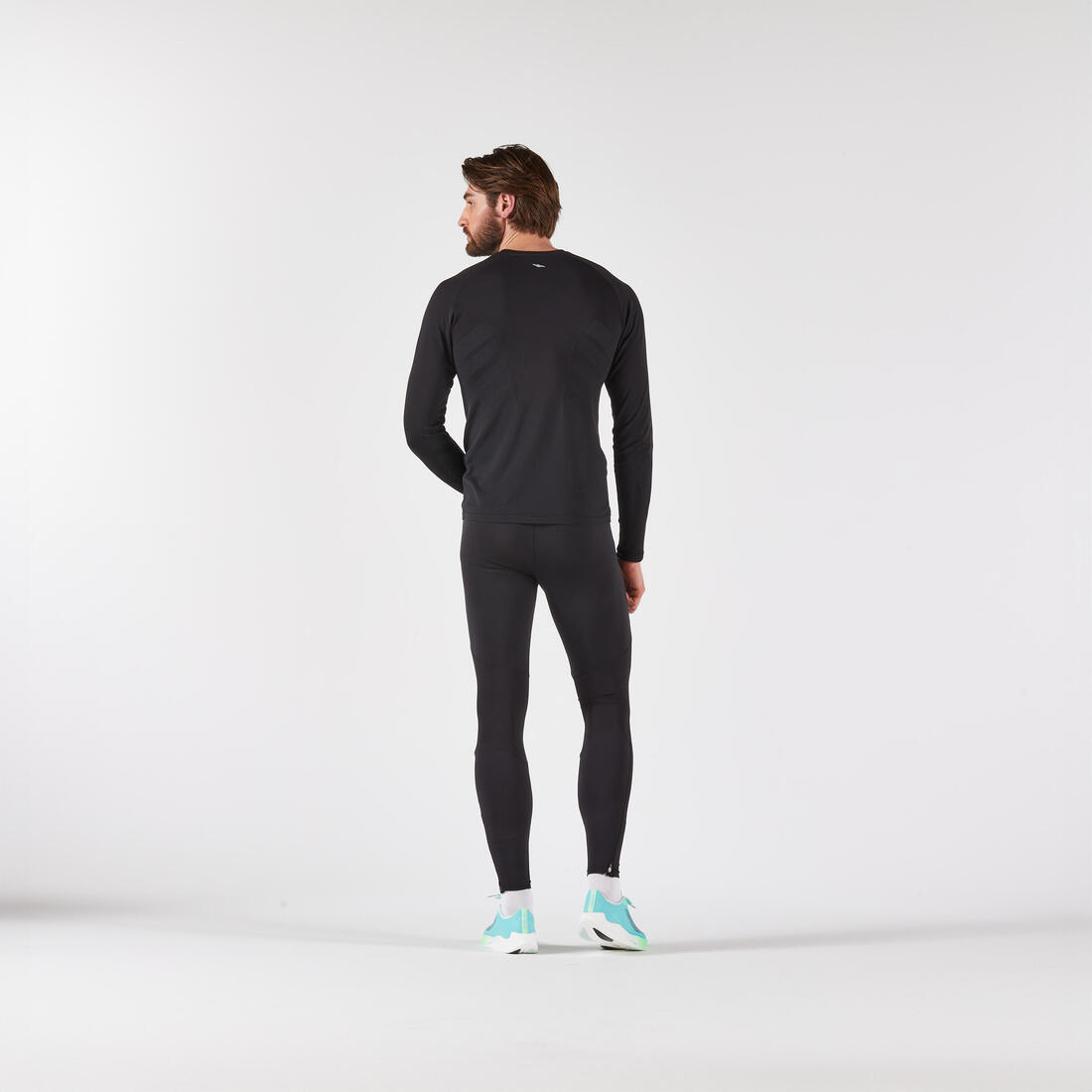 T-Shirt manches longues running sans couture Homme, KIPRUN Run 500