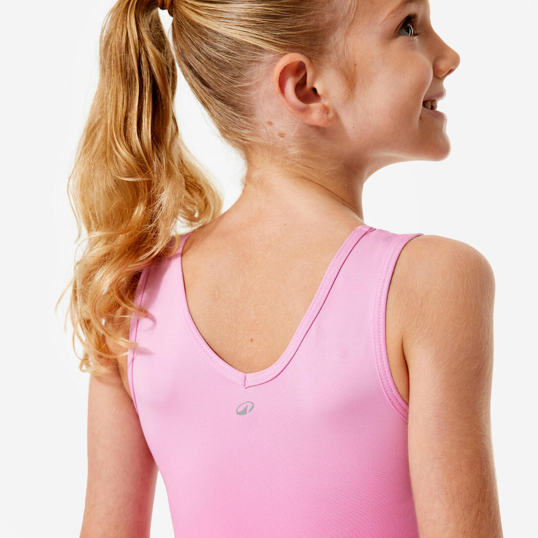 Justaucorps de gymnastique sans manches fille