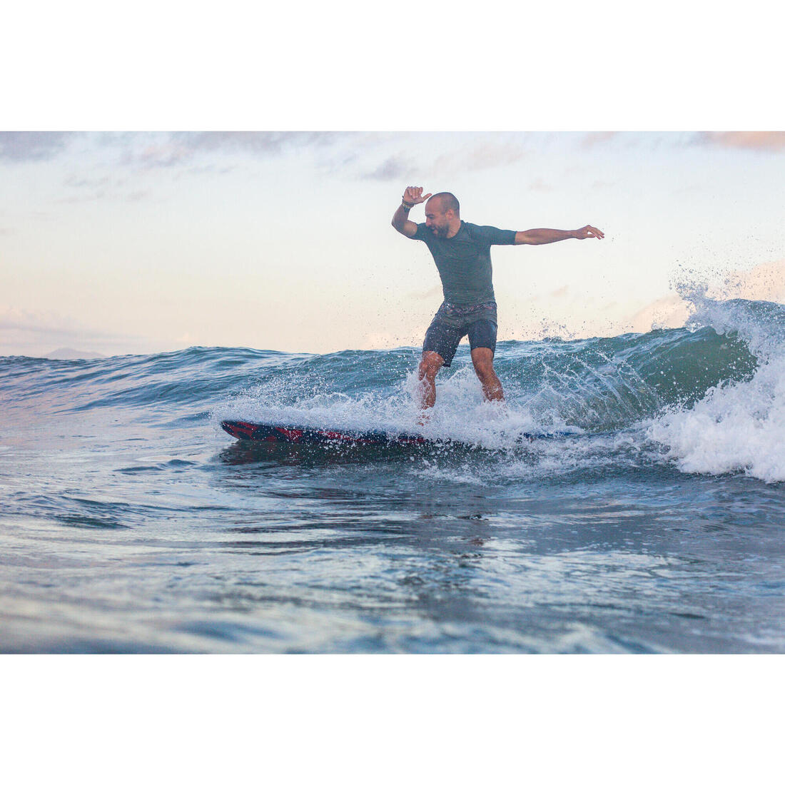 Surf boardshort standard 500 Risca Black