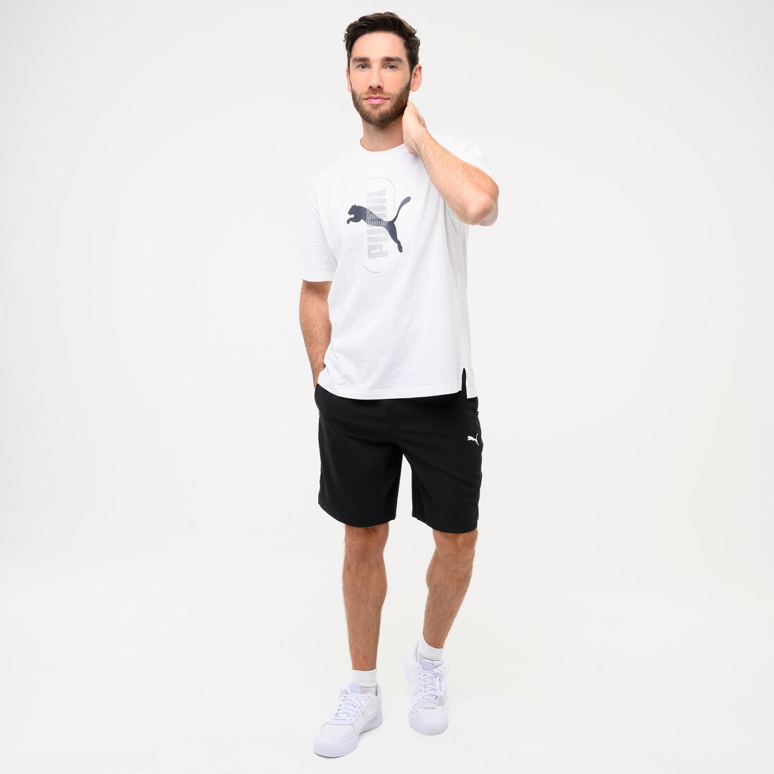 T-shirt en coton à manches courtes homme