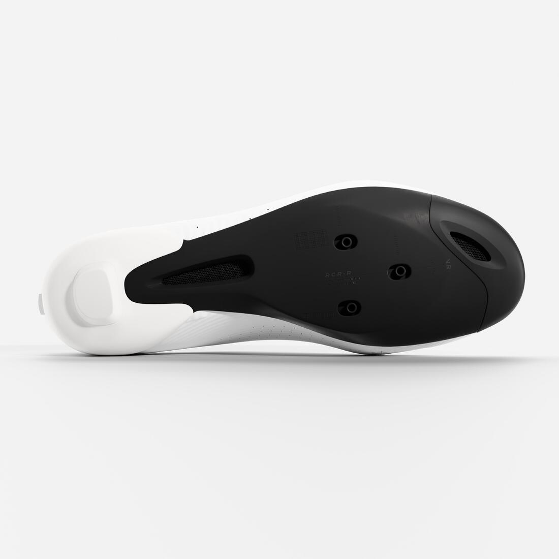 Chaussures vélo route van rysel RCR R blanches