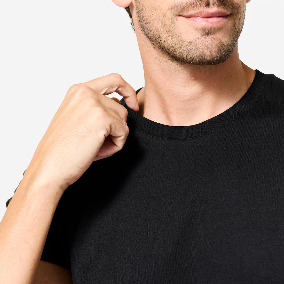 T-shirt fitness coton homme - 100 sportee